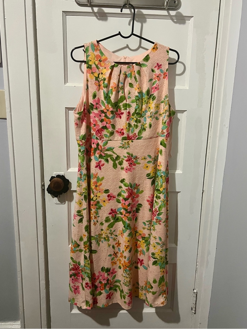London Times, Keyhole Midi Dress